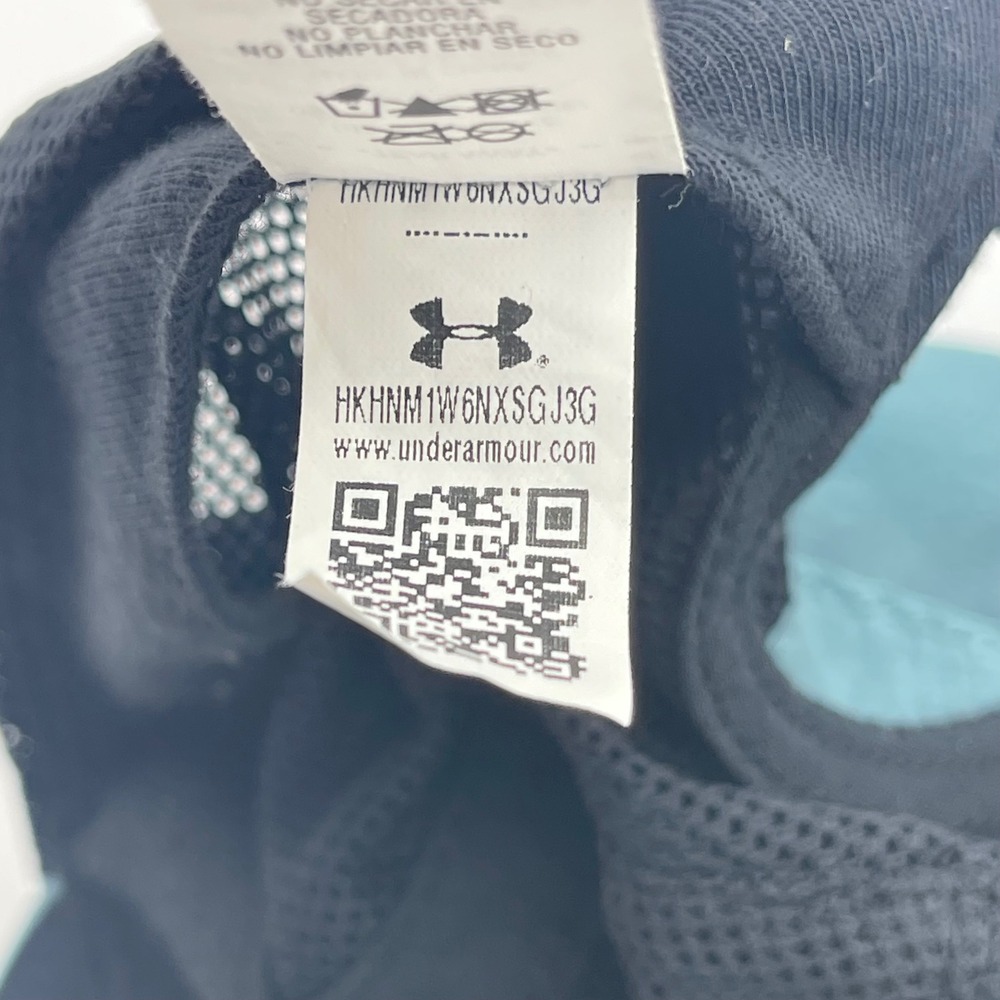 Under Armour 1351464 OSFA Blue Run Dash Cap Iso-Chill Mesh Reflective Strapback - Picture 3 of 10